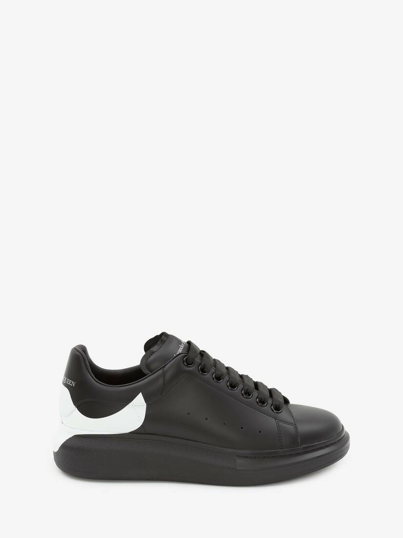 Zapatillas Alexander McQueen Oversized Hombre - Negros/Blancos - Mexico 923-AWINVF